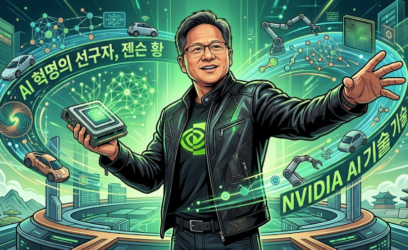 AI 혁명의 선구자 젠슨황