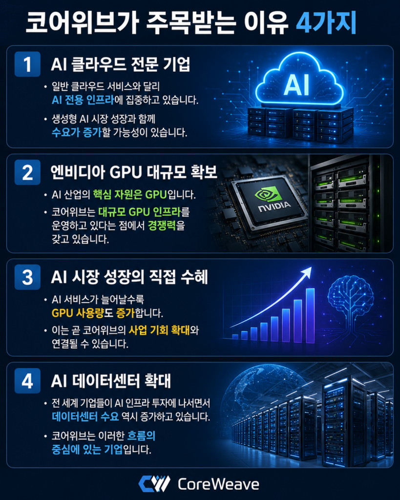 코어위브가 주목받는 이유