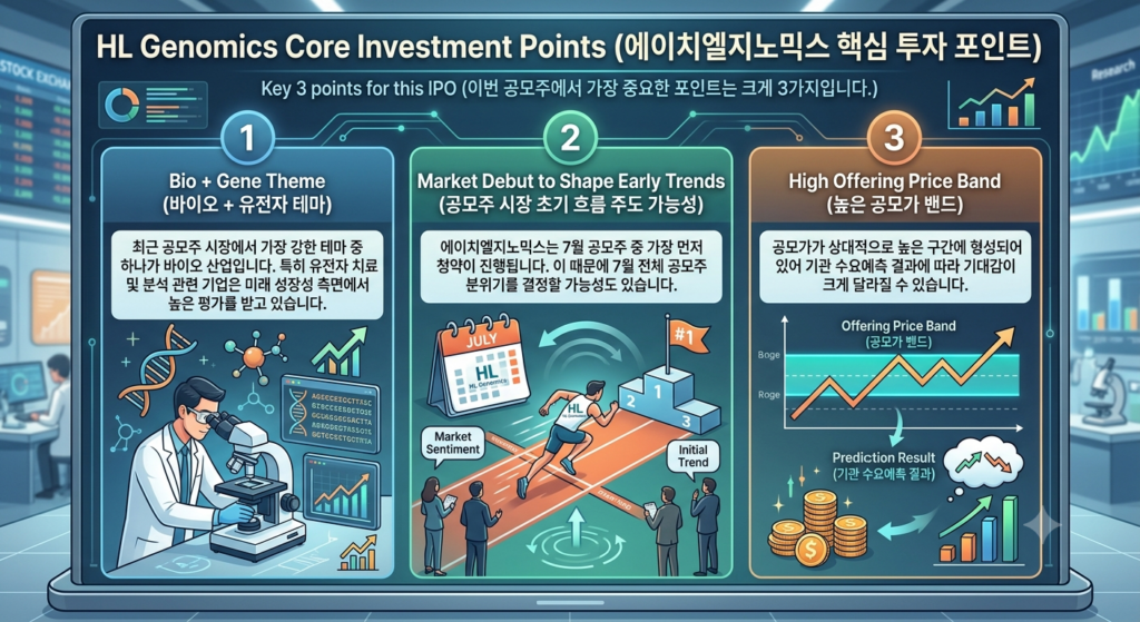 에이치엘지노믹스 공모주