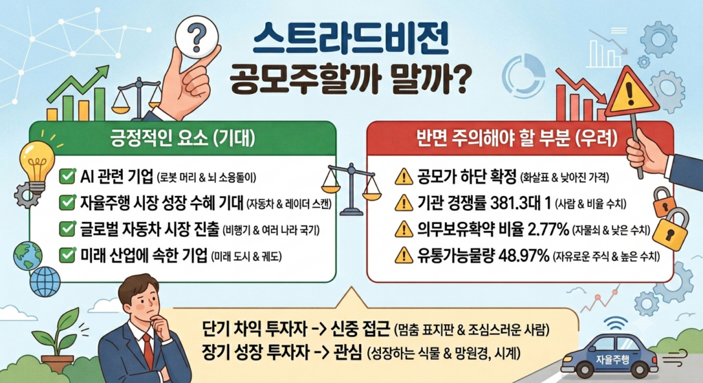 스트라드비전 공모주 장단점