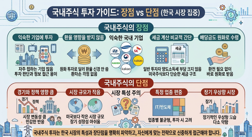 국내주식 미국주식 차이 총정리! 2026년 투자자는 어디에 투자해야 할까?